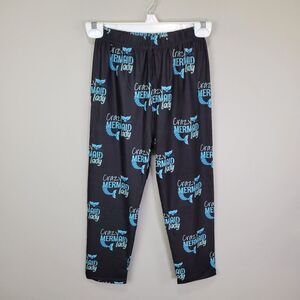Crazy‎ Mermaid Lady Polyester Spandex Capri Leggings One Size Fits All